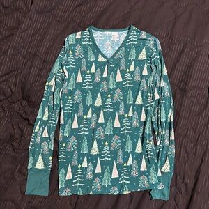 Little Sleepies Twinkling Trees Women’s Top S